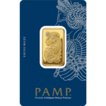 20 grams PAMP Suisse Gold bar