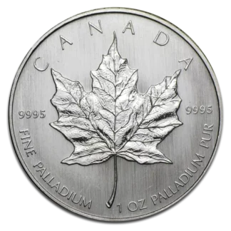 1 oz Silver Coin - Canadian Maple Leaf (Various Years)